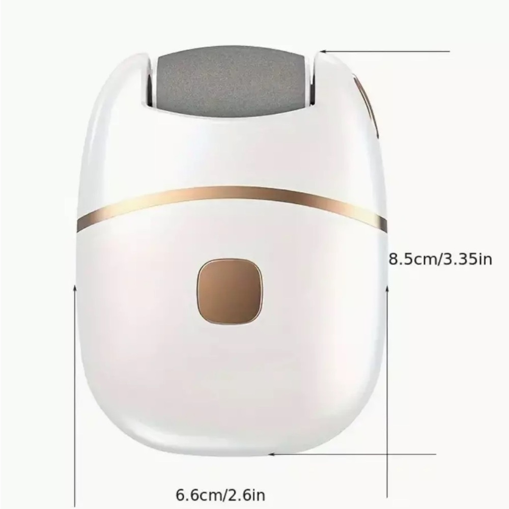 USB Rechargeable Foot Callus Remover - Smooths Rough Heels